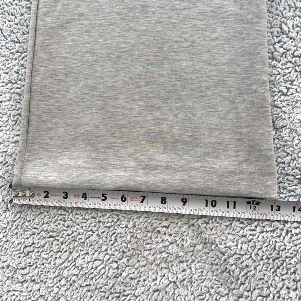 SPANX Air Essentials Jumpsuit Women's XL Wide Leg Half Zip Light Gray NEW - Picture 13 of 13